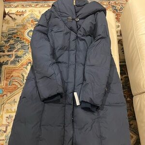 Cole Haan Dark Blue Puffer Jacket